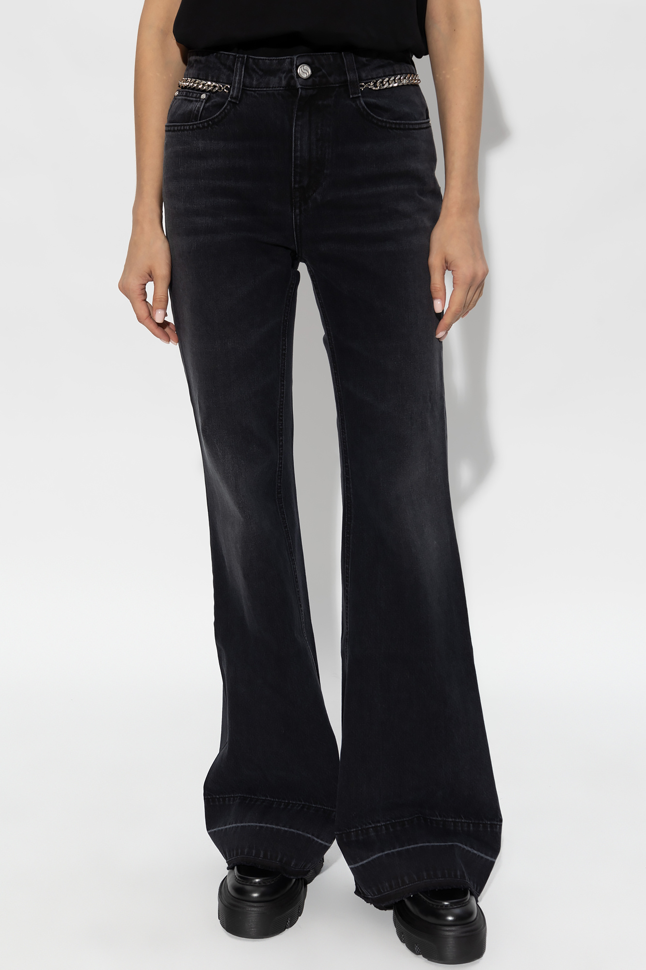 Stella mccartney clearance wide leg jeans